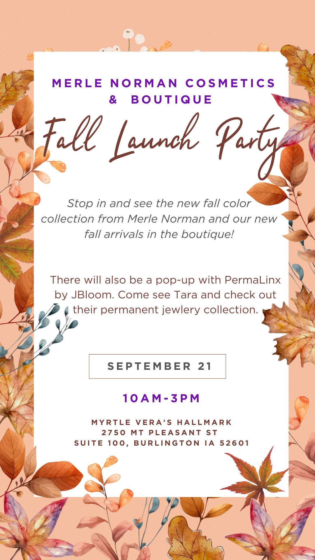 Fall Launch Party