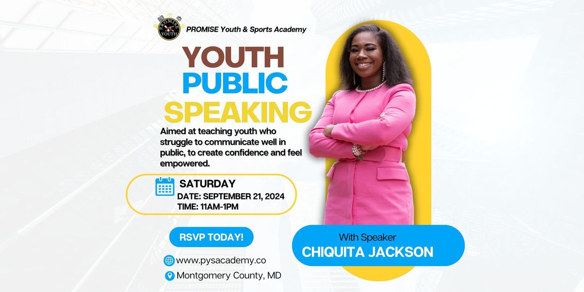 PROMISE Youth & Sports Academy's Youth Public Speaking Workshop