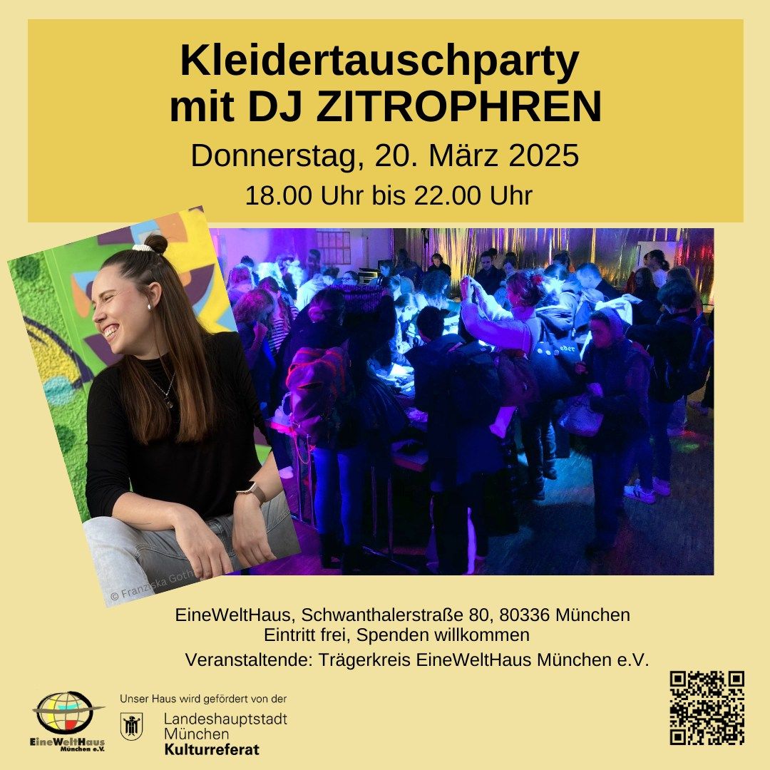 Kleidertauschparty mit DJ ZITROPHREN