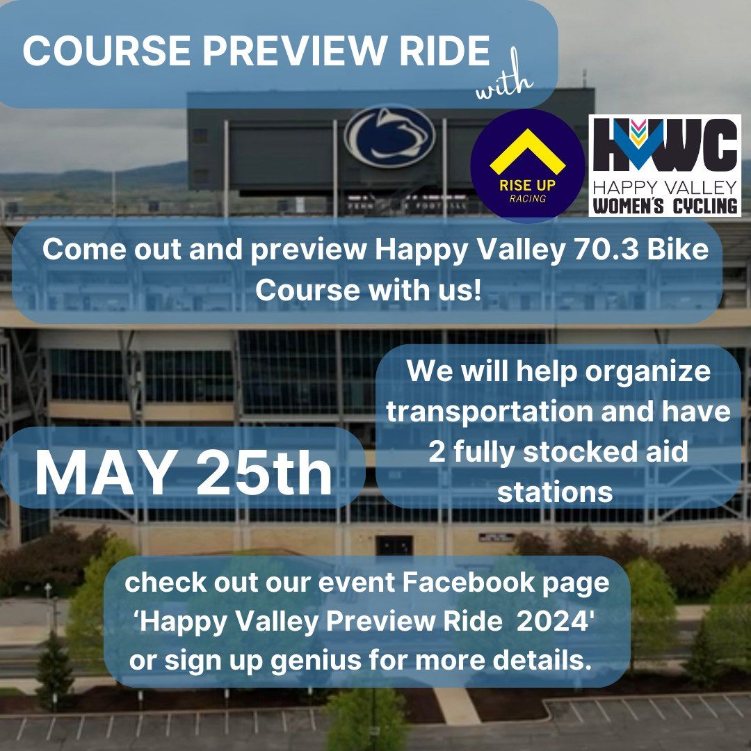 Happy Valley Preview Ride 2024