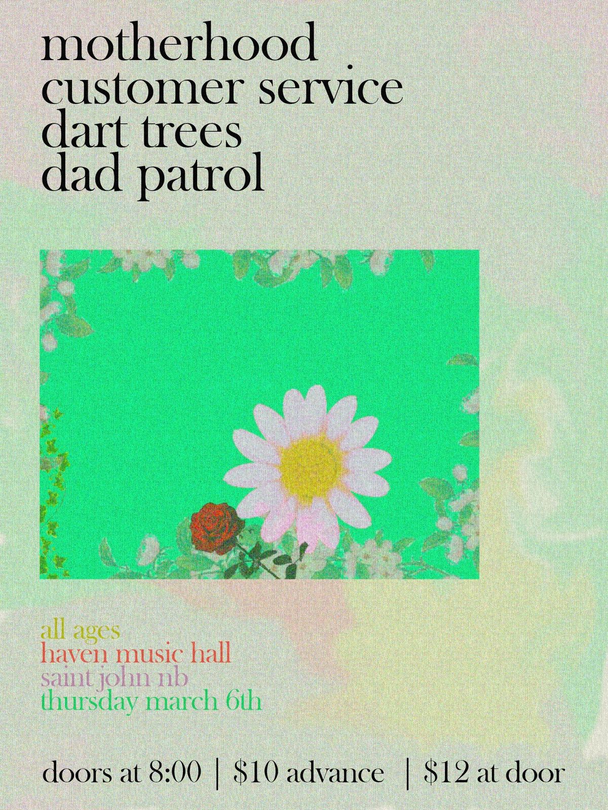 Customer Service\/Motherhood\/Dad Patrol\/Dart Trees