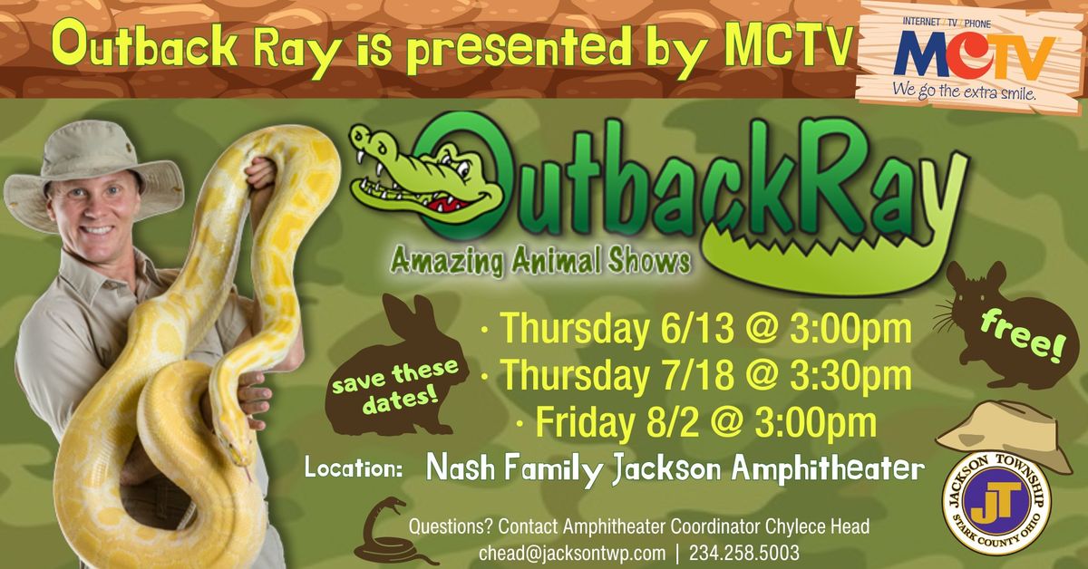 Outback Ray and his Amazing Animals! [FREE!]