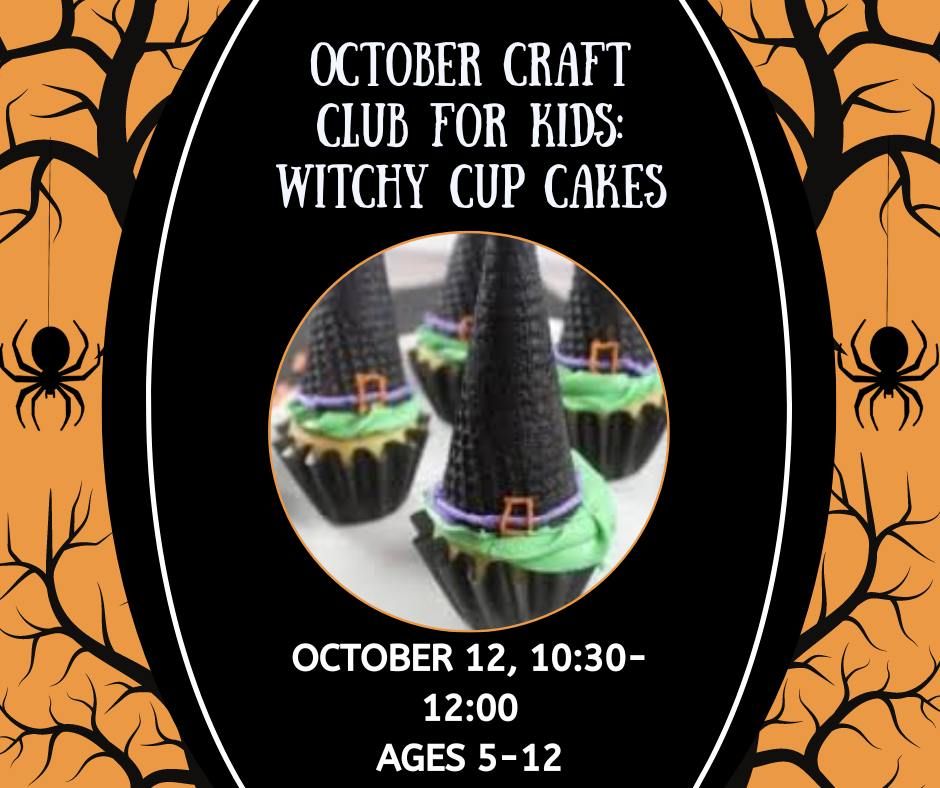 October Craft Club: Witchy Cupcakes