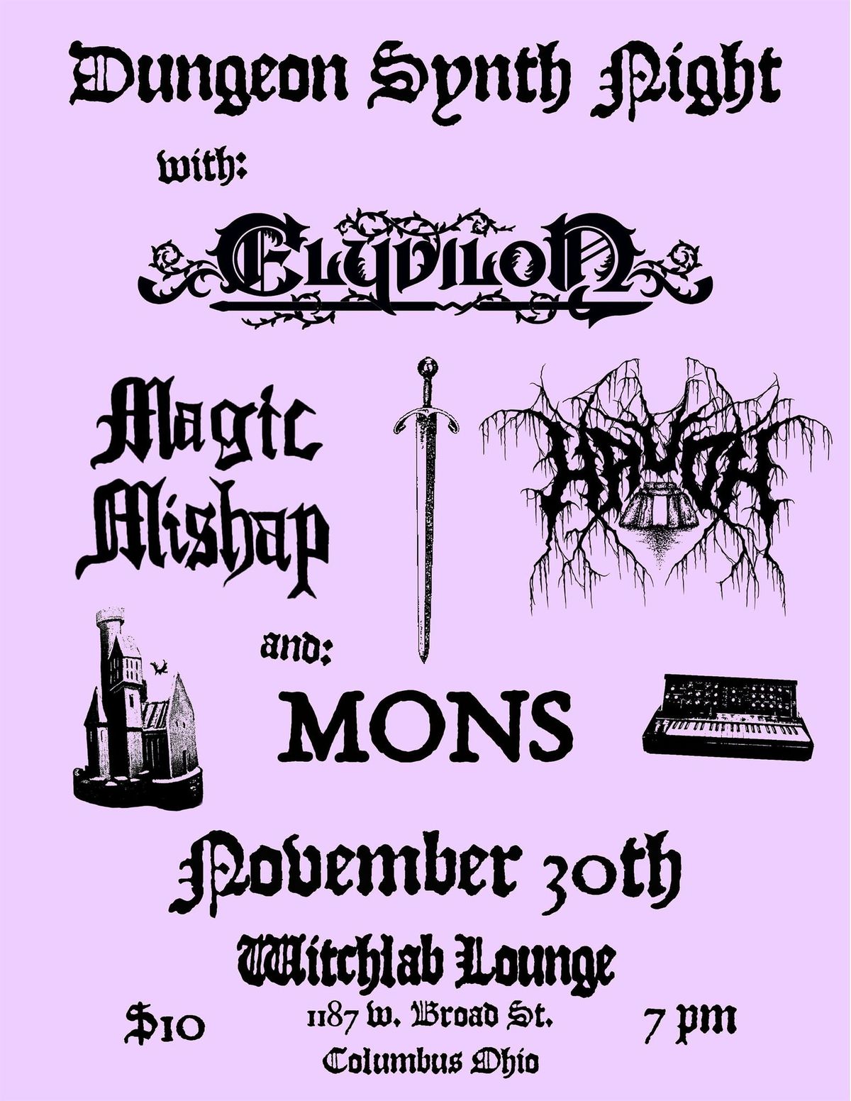 Dungeon Synth Night at WitchLab Lounge!