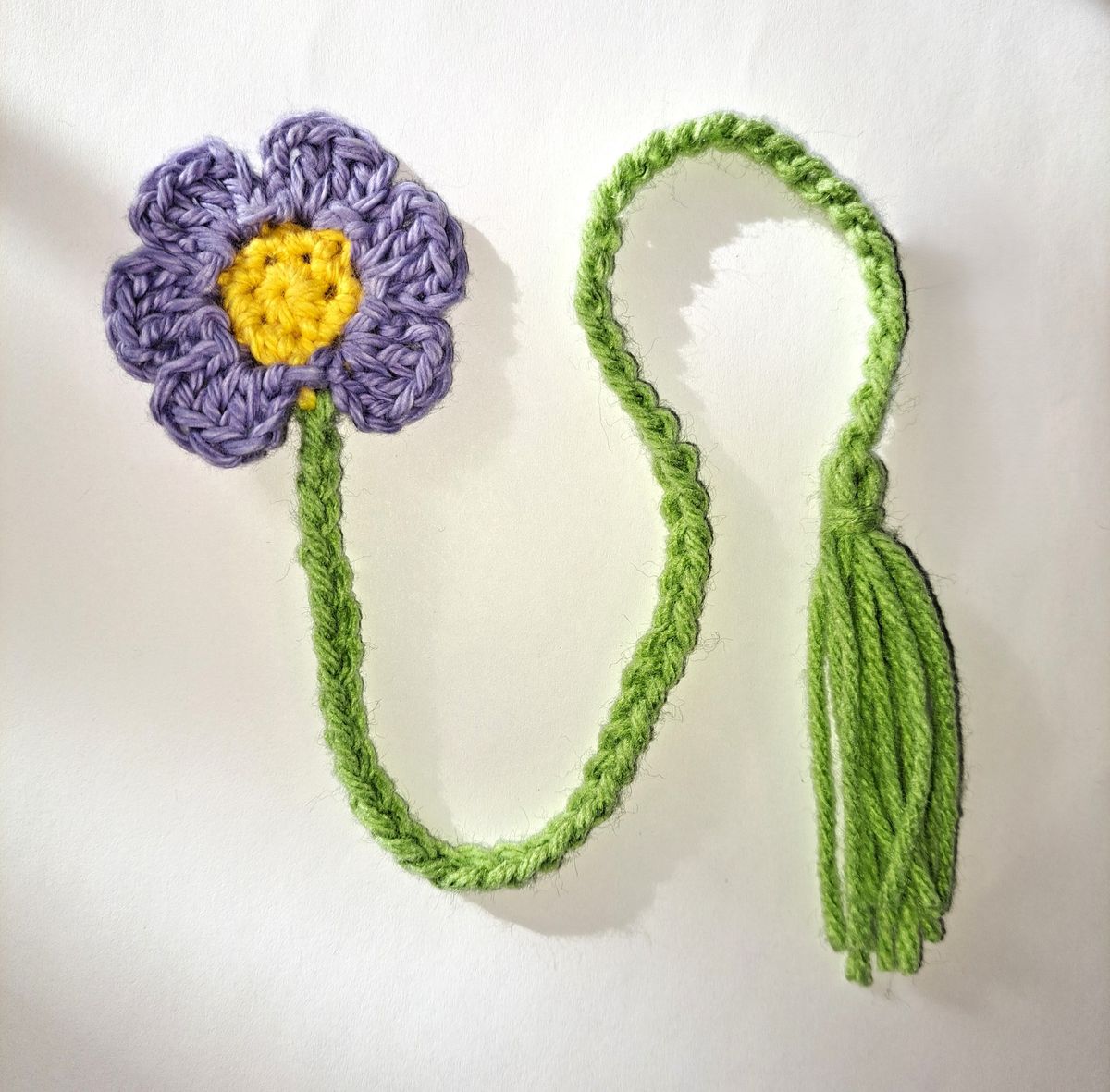 Art in the Park: Crochet Flower Bookmarks