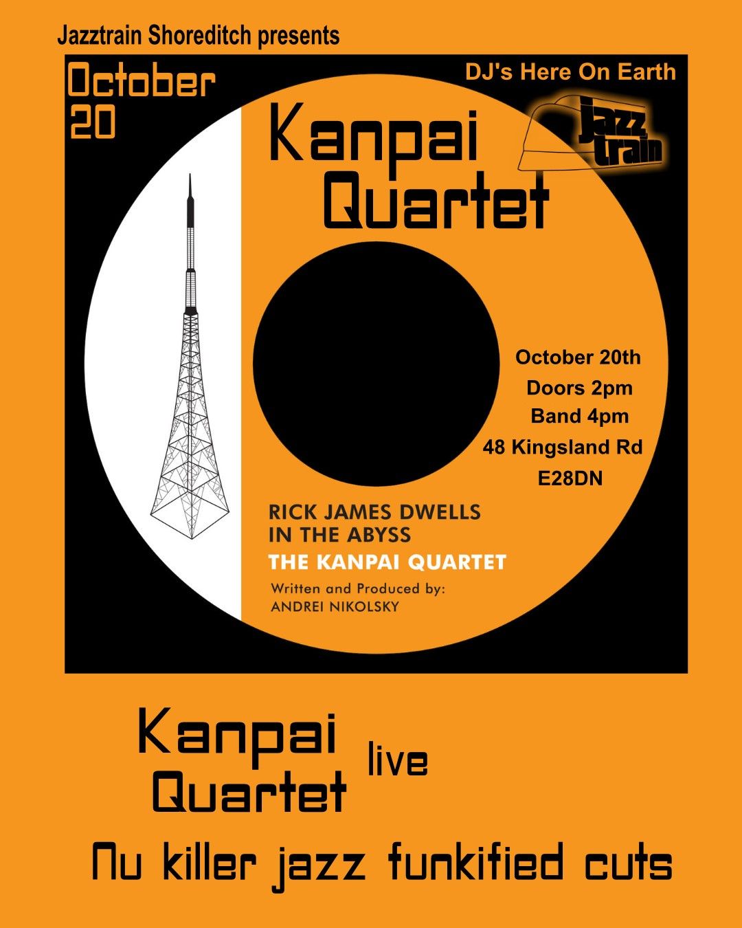 Kanpai Quartet + Here On Earth DJ's