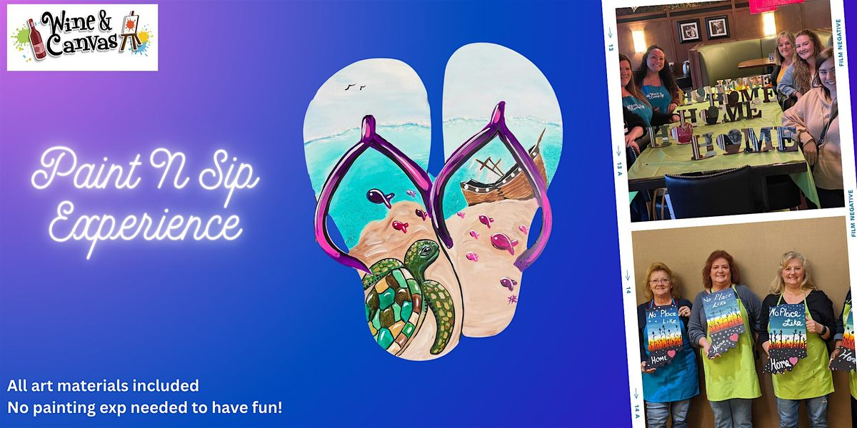 Estero Art Party \u2013 Flipflop Wood Signs