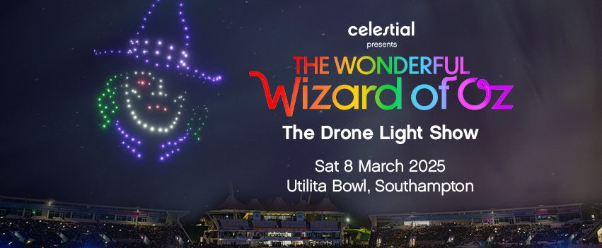 The Wonderful Wizard of Oz: The Drone Light Show, Southampton