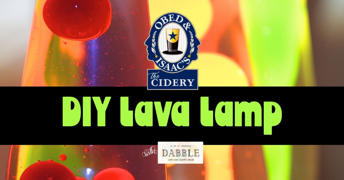 DIY Lava Lamp with Dabble