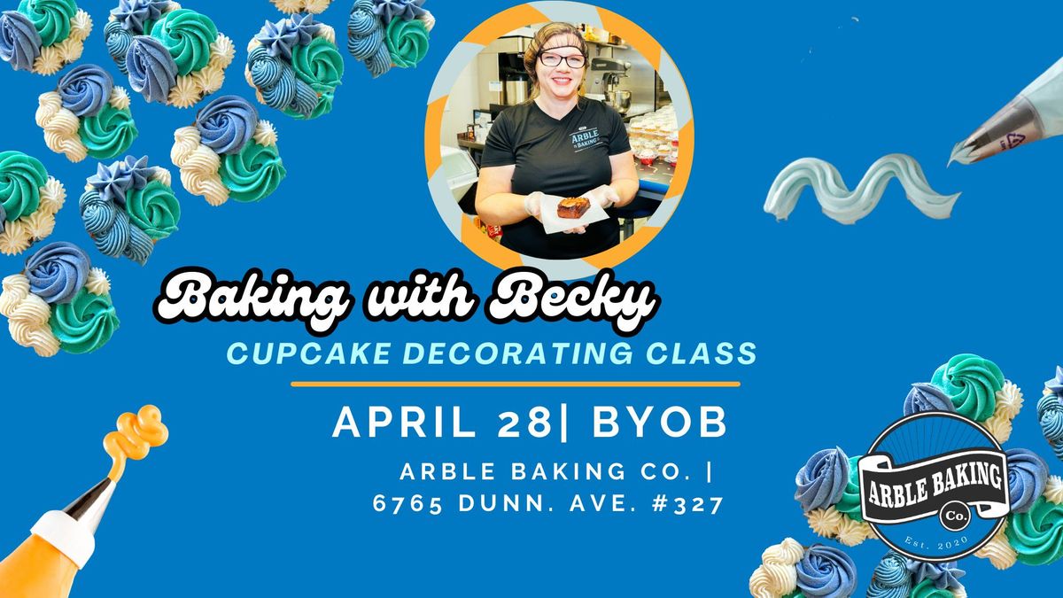 Cupcake Decorating Class at Arble Baking Co.