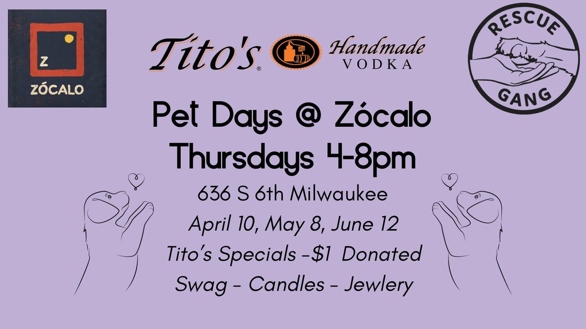 Pet Days @ Z\u00f3calo Food Truck Park