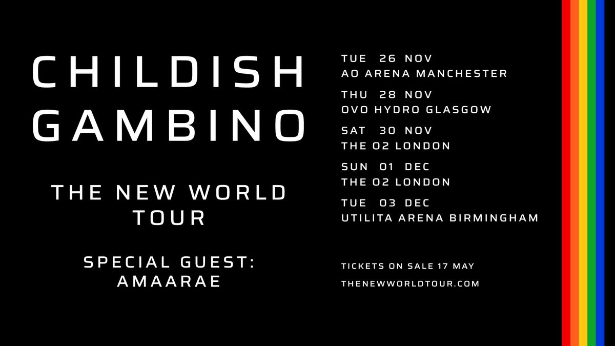 Childish Gambino: The New World Tour