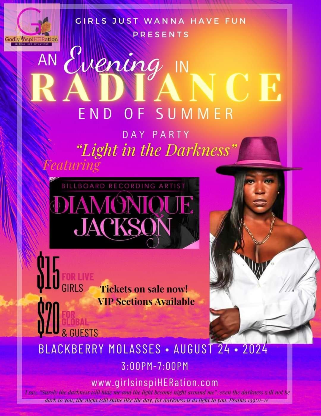 An Evening in Radiance: End of Summer Day Party 