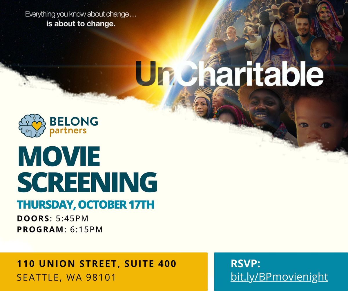 UnCharitable movie screening