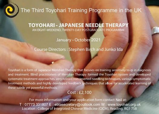 Toyohari Post Graduate Training Program 2021 UK