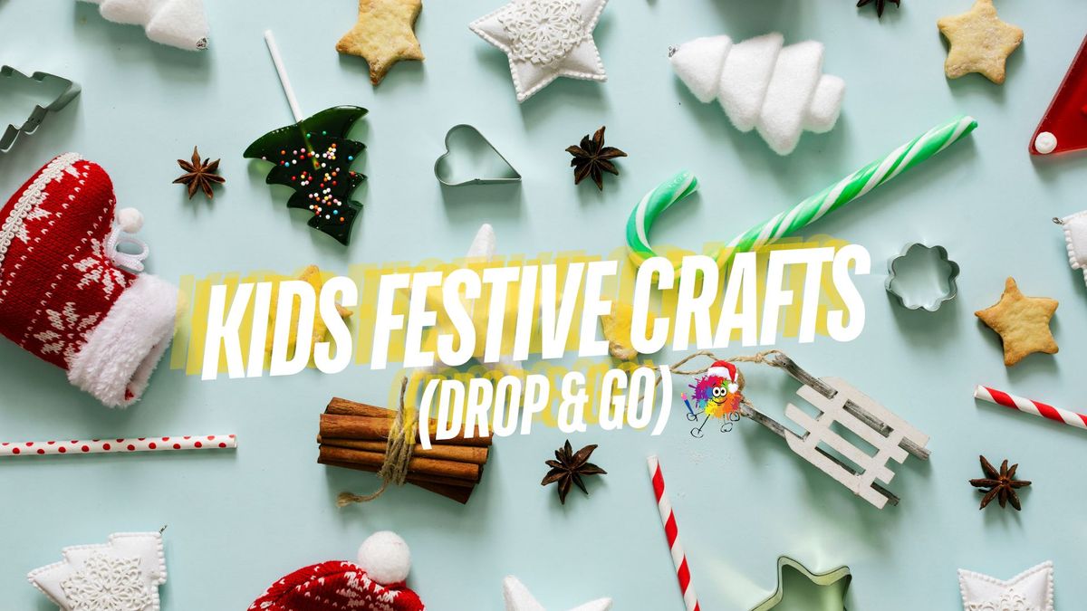 Kids (Drop & Go) Festive Crafts: Supersized Xmas Bauble 