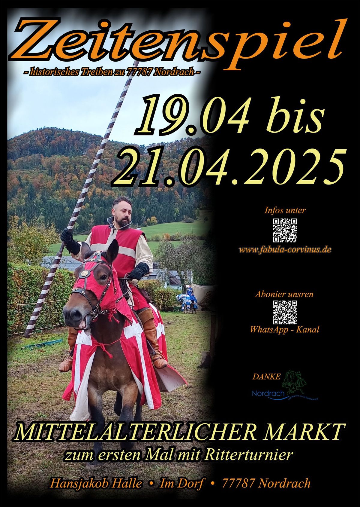 Zeitenspiel zu 77787 Nordrach