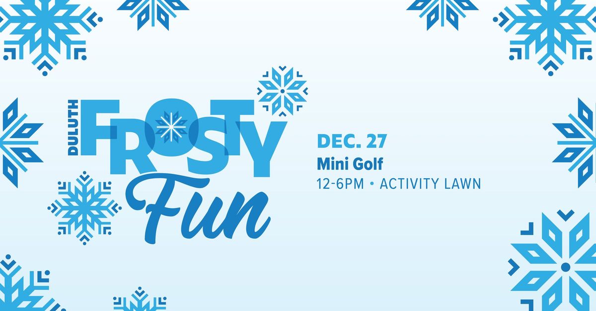 Frosty Fun: Mini Golf