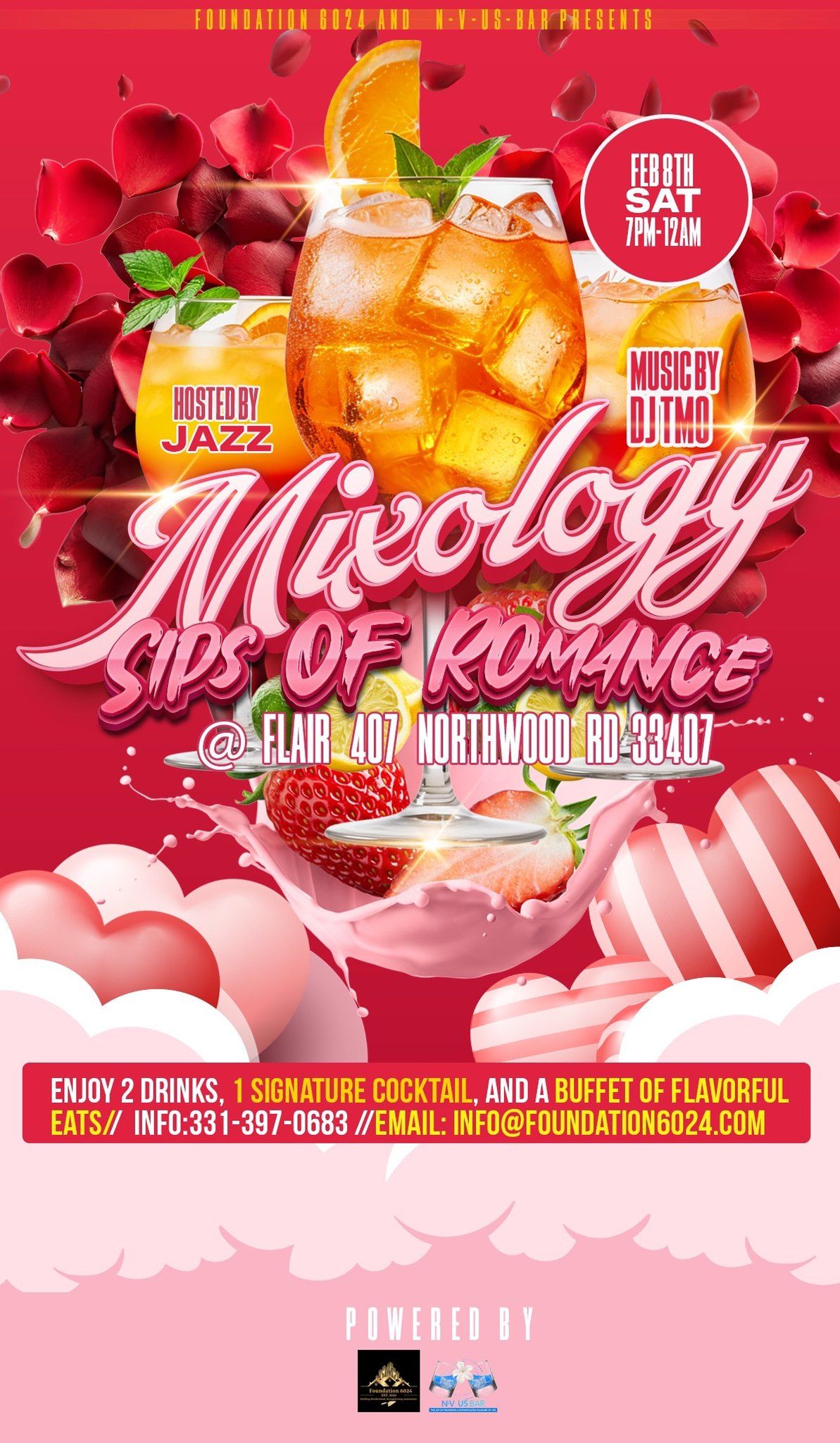 Mixology Sips of Romance 