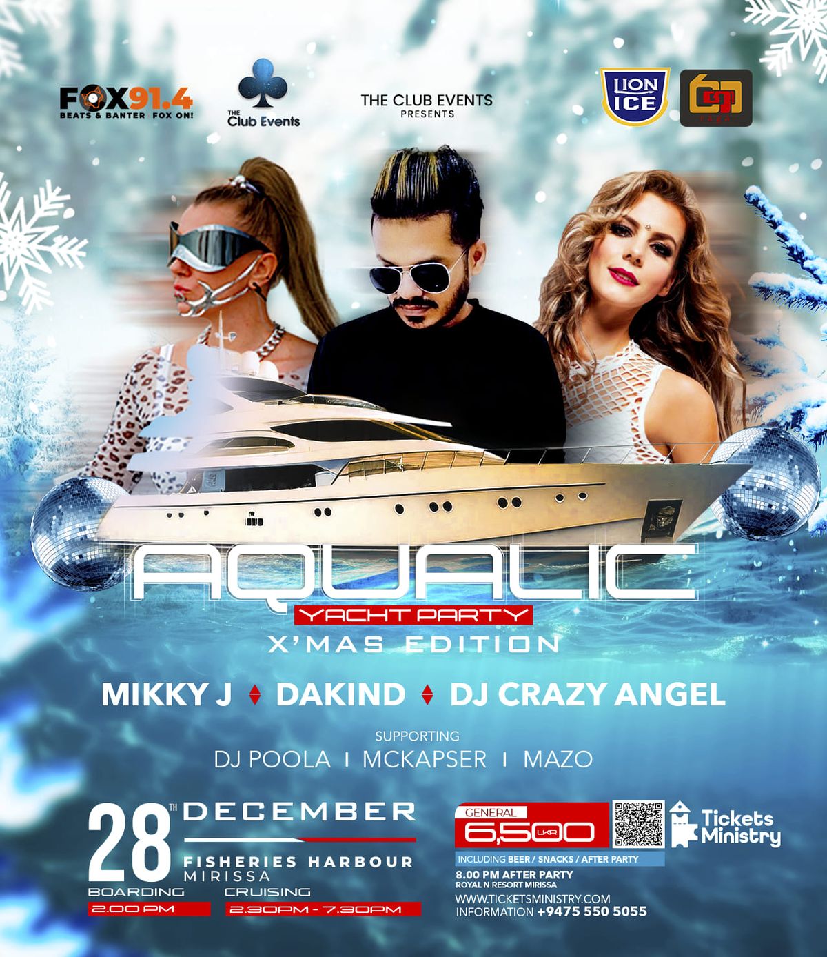 AQUALIC YACHT PARTY X - MAS EDITION