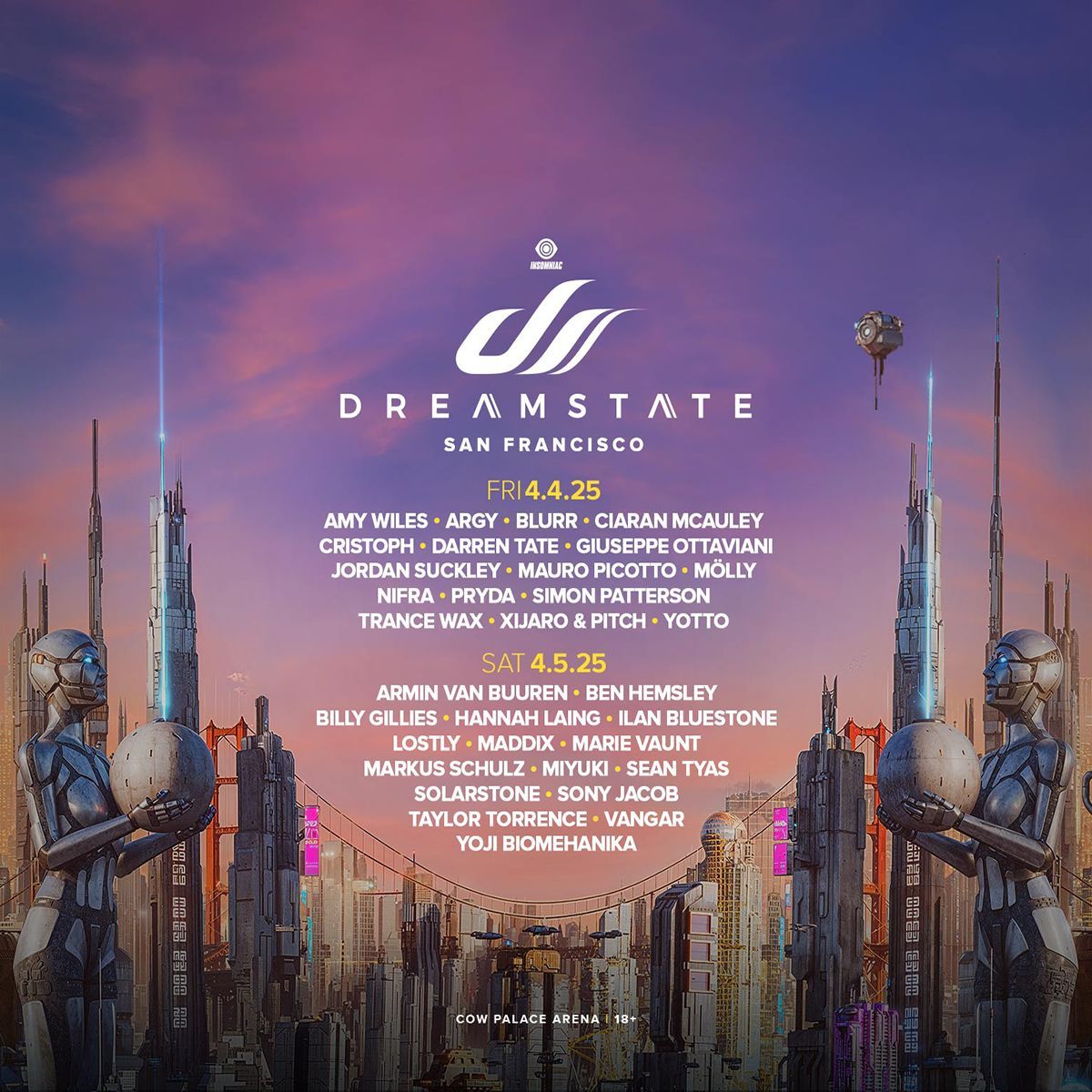 DreamState Festival: Armin van Buuren  Markus Schulz & Maddix - Saturday