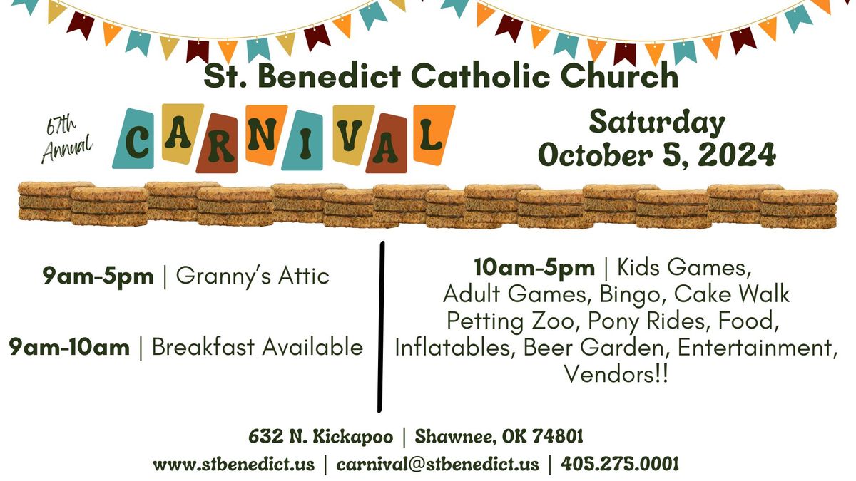 St. Benedict Catholic Church 67th Annual Carnival