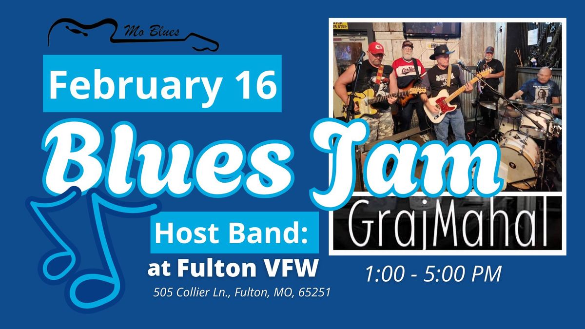 MO Blues | February Blues JAM | GrajMahal