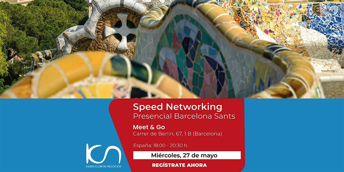 KCN Formaci\u00f3n + Networking Presencial Barcelona Sants - 27 de mayo