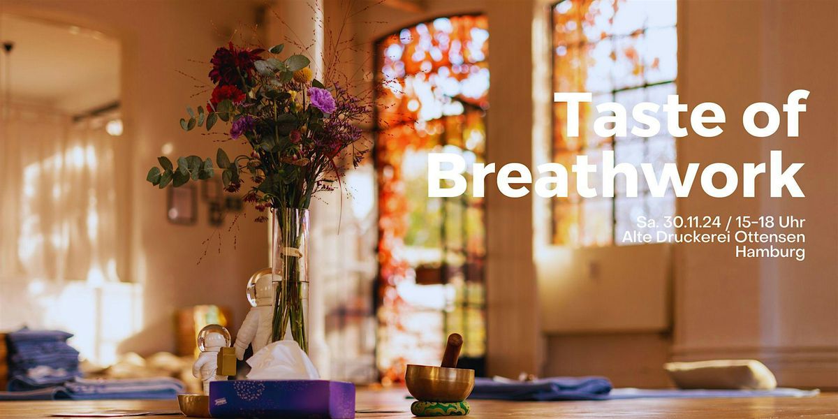 Taste of Breathwork - Eine Einf\u00fchrung in Breathwork mit Selbsterfahrung