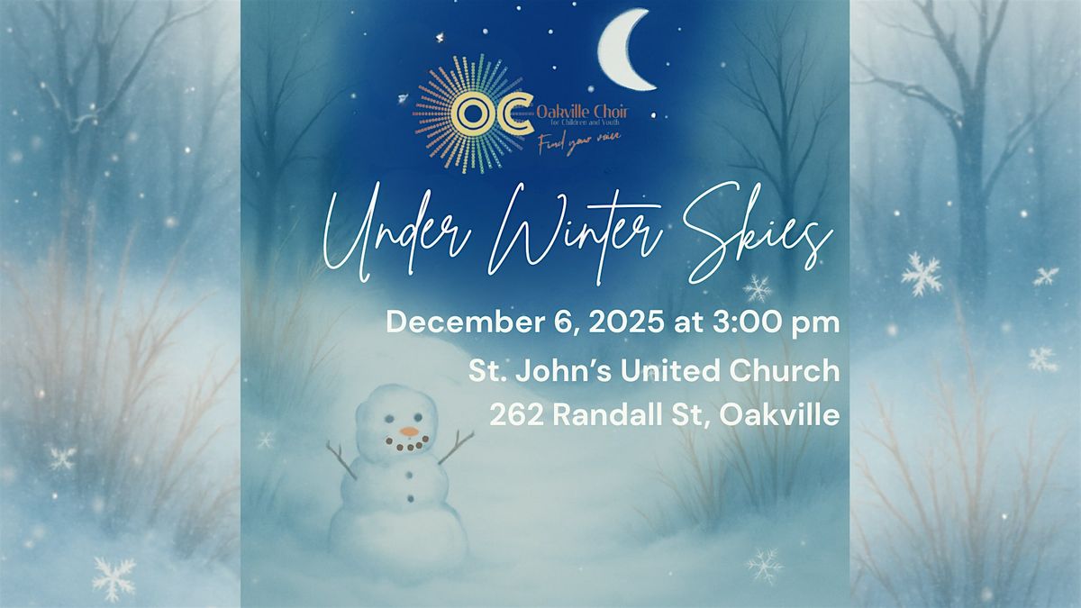 Under Winter Skies (3:00 PM, All Choirs)