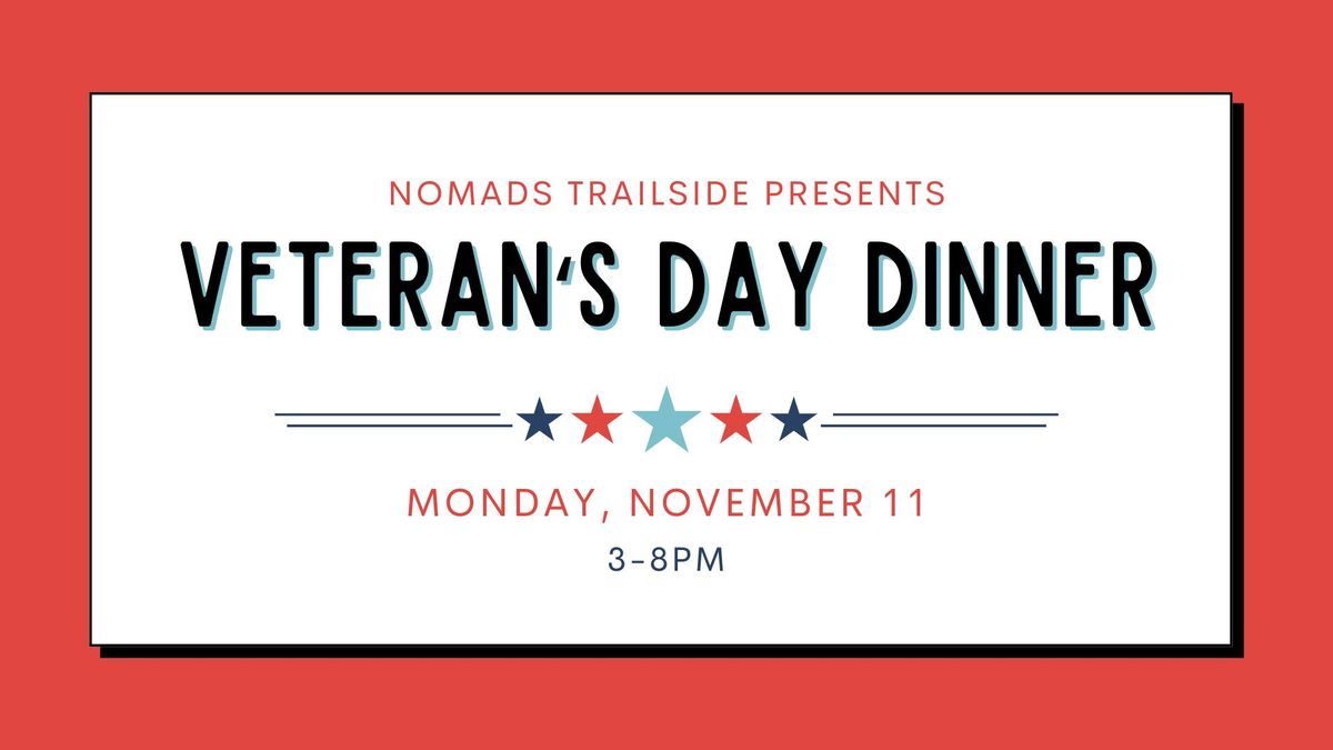 Veteran's Day Dinner