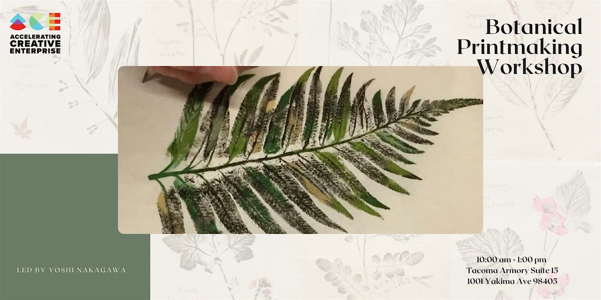 Botanical Printmaking Workshop #2