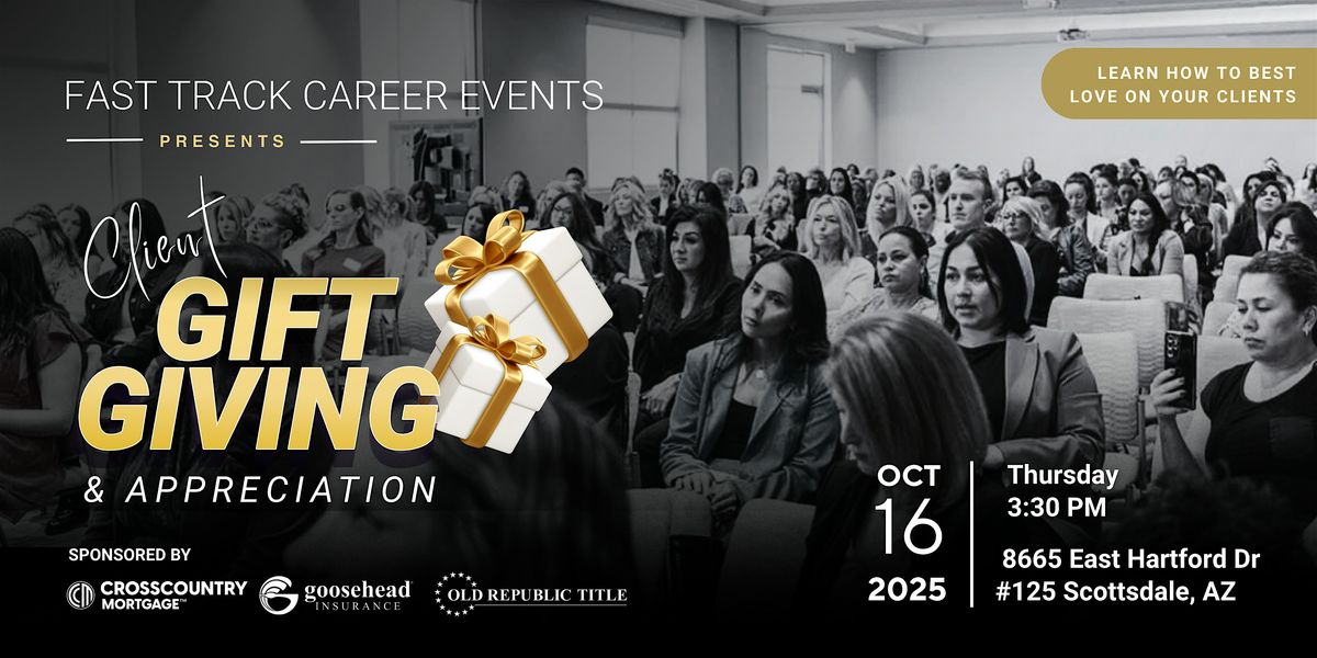 Fast Track Agent Event: Client Appreciation & Gifting with Jen Marie + Fall