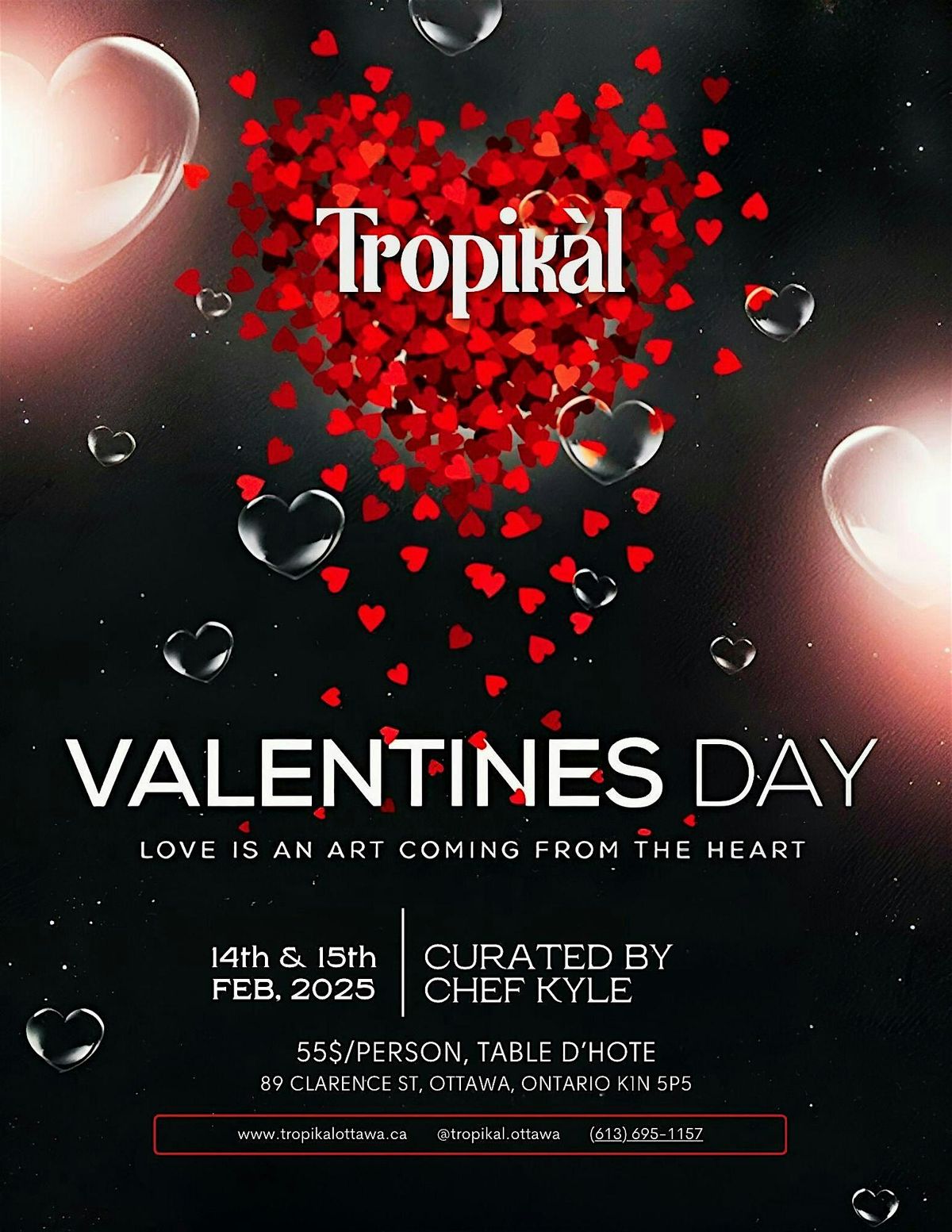 Tropikal Valentine Diner