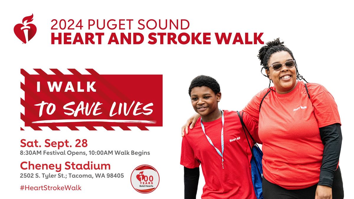 2024 Puget Sound Heart and Stroke Walk in Tacoma