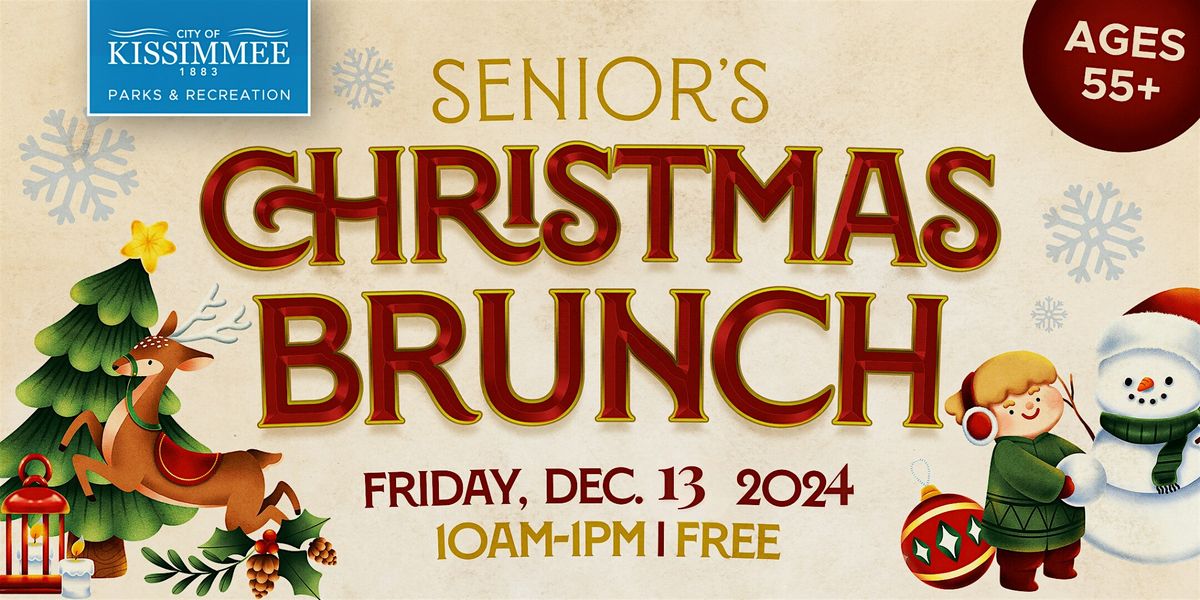 Senior\u2019s Christmas Brunch