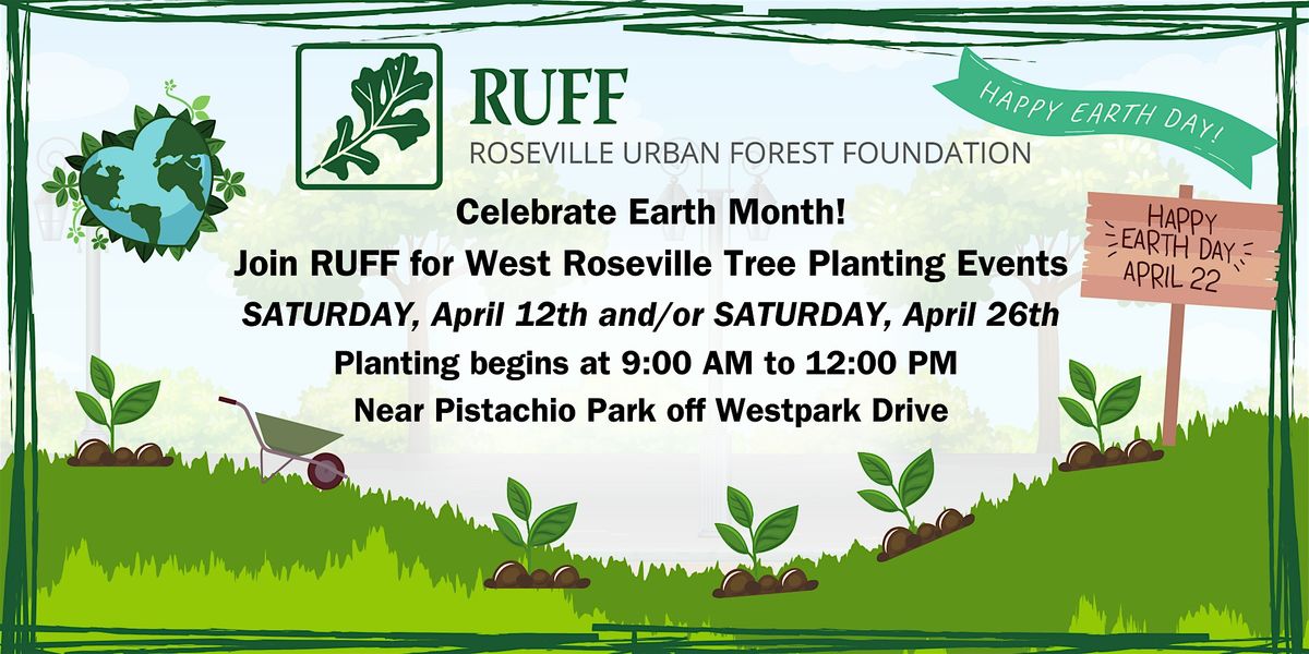 Celebrate Earth Month - Plant Trees In April with RUFF