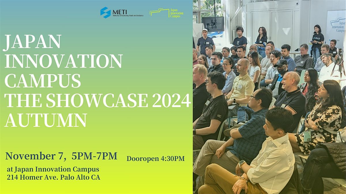 Japan Innovation Campus The Showcase 2024 Autumn