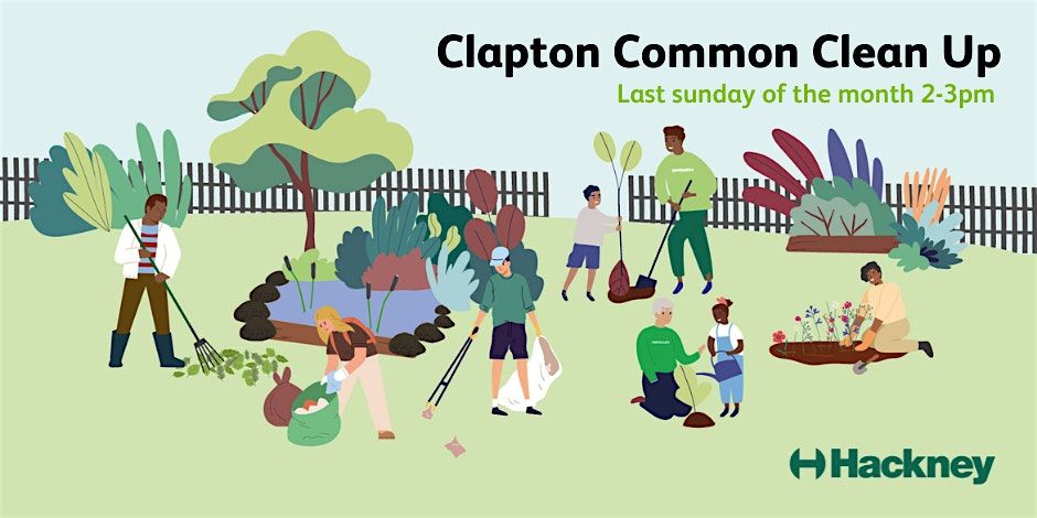 Clapton Common Clean Up