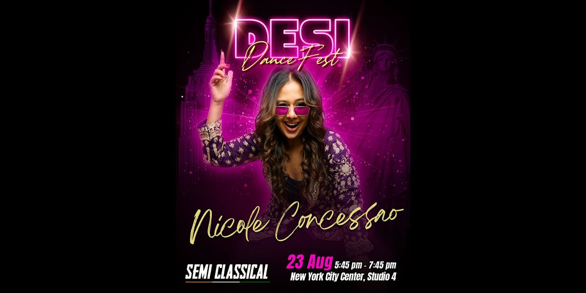 Nicole Concessao NYC Dance Workshop - Desi Dance Fest 2025