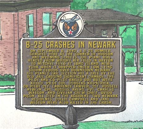 B-25 Crash Historical Marker Dedication Ceremony