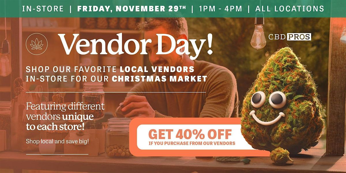 Small Business Friday! Local Christmas Market with CBD Pros Southlake