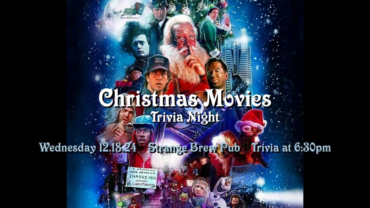 Christmas Movies Trivia Night