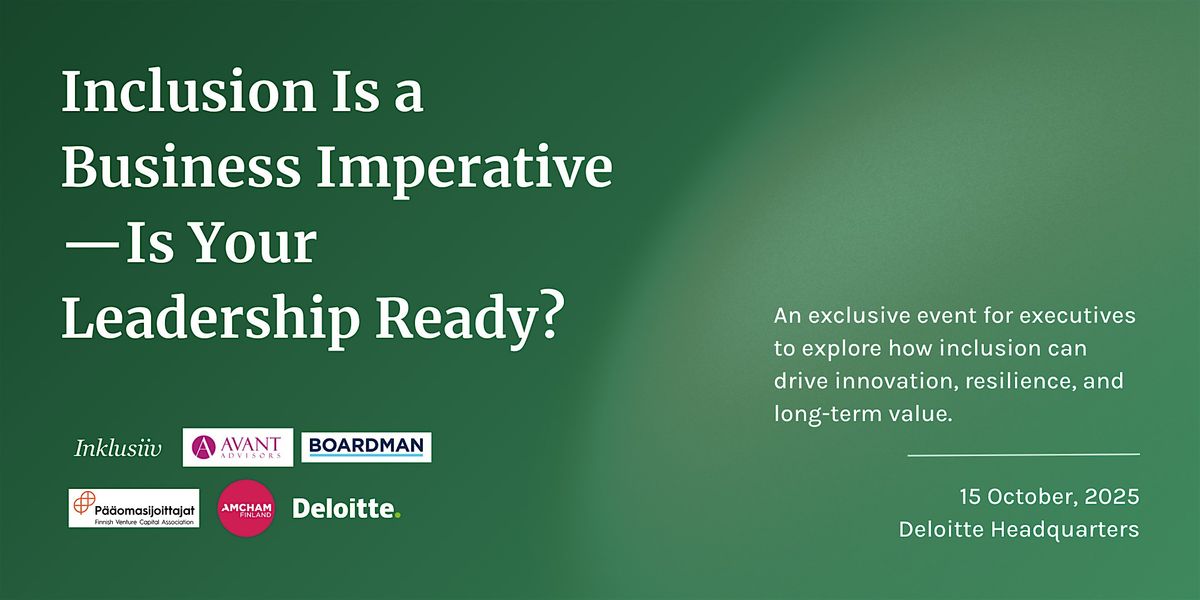 Inclusion Is a Business Imperative\u2014Is Your Leadership Ready?