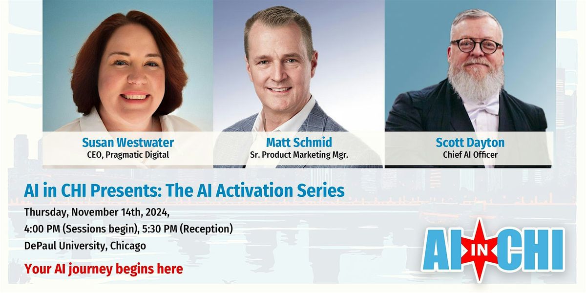 AI in CHI Presents: The AI Activation Series