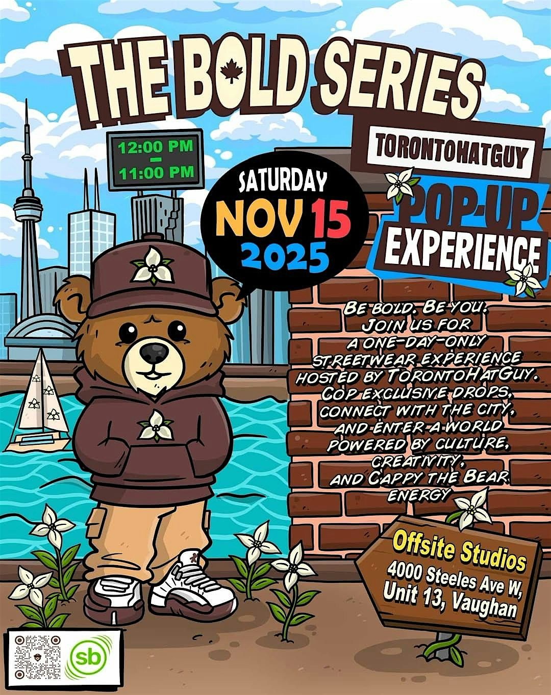 THE BOLD SERIES POPUP EVENT