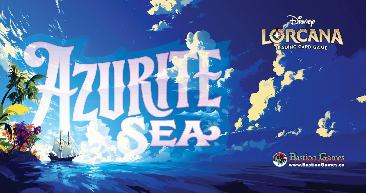 Bastion Games Lorcana Azurite Sea Launch Event!