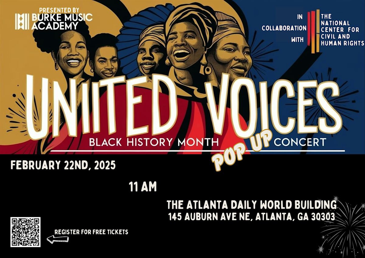 Burke Music Academy Presents: United Voices Pop Up Concert