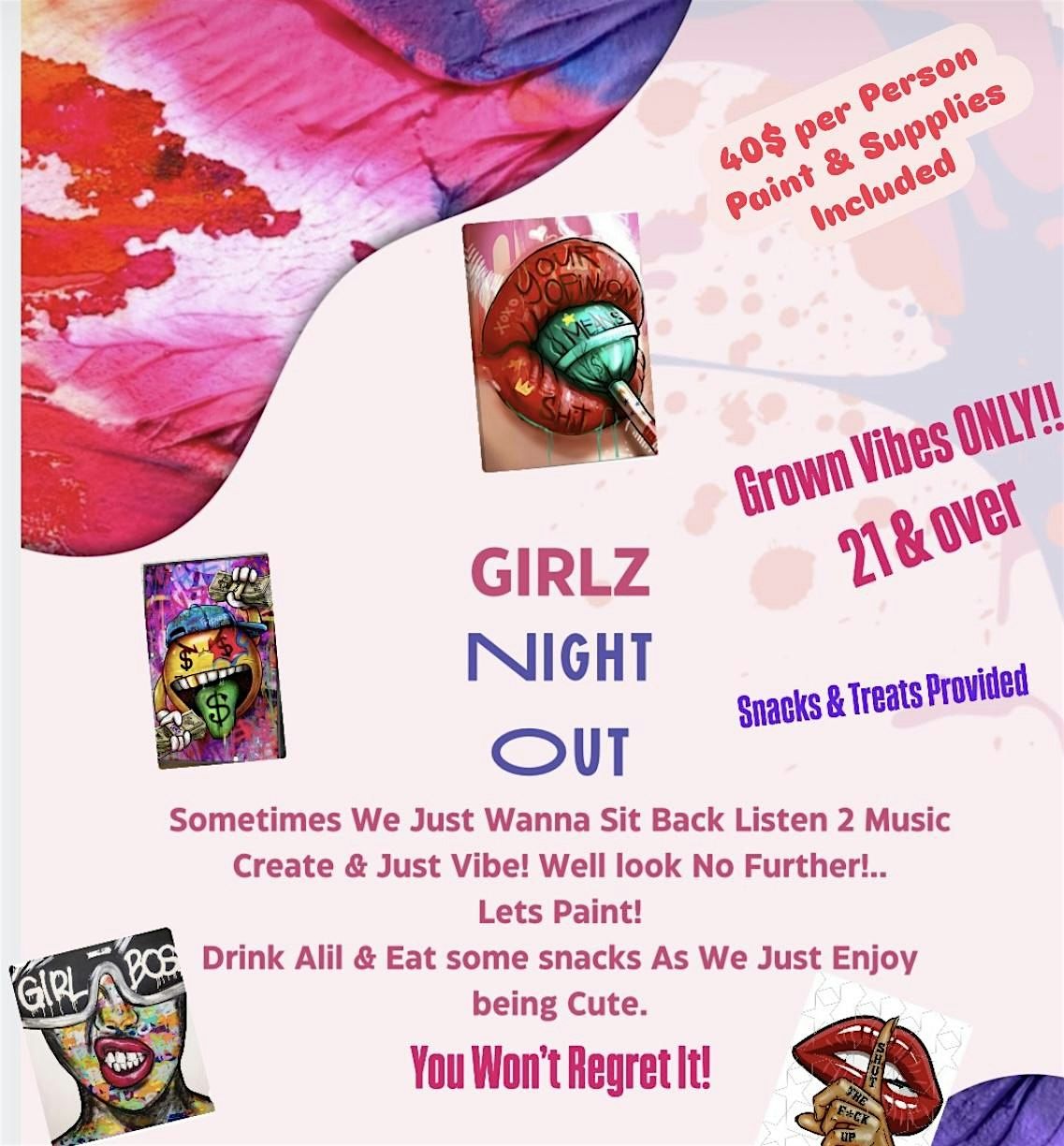 Ladies Night Paint  & Sip