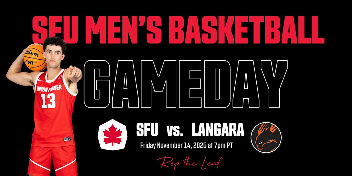 SFU Men's Basketball vs. Langara College